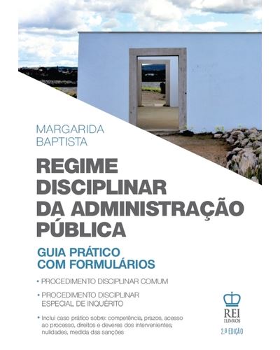 Capa do livro Regime Disciplinar da Administração Pública